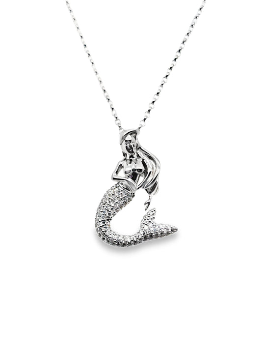 Mermaid Necklace (Small) (16" to 18" adjust)