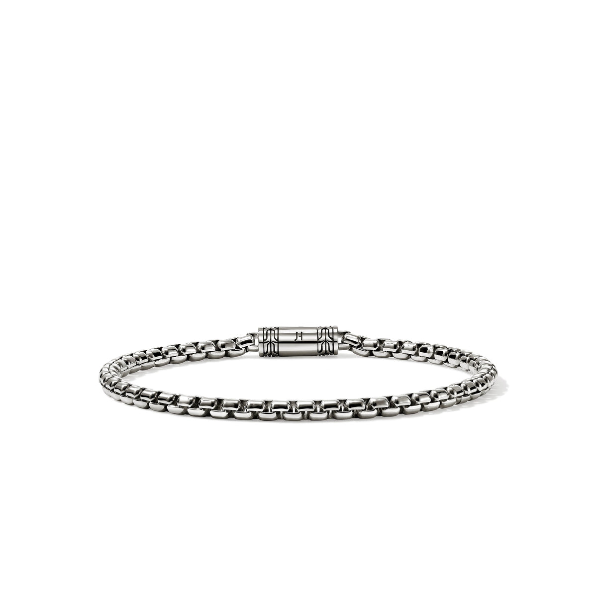 John Hardy Box Chain Bracelet, 3.7 mm, Large — official John Hardy product photograph