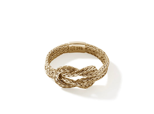 14KY 3.6 Mm Love Knot Ring