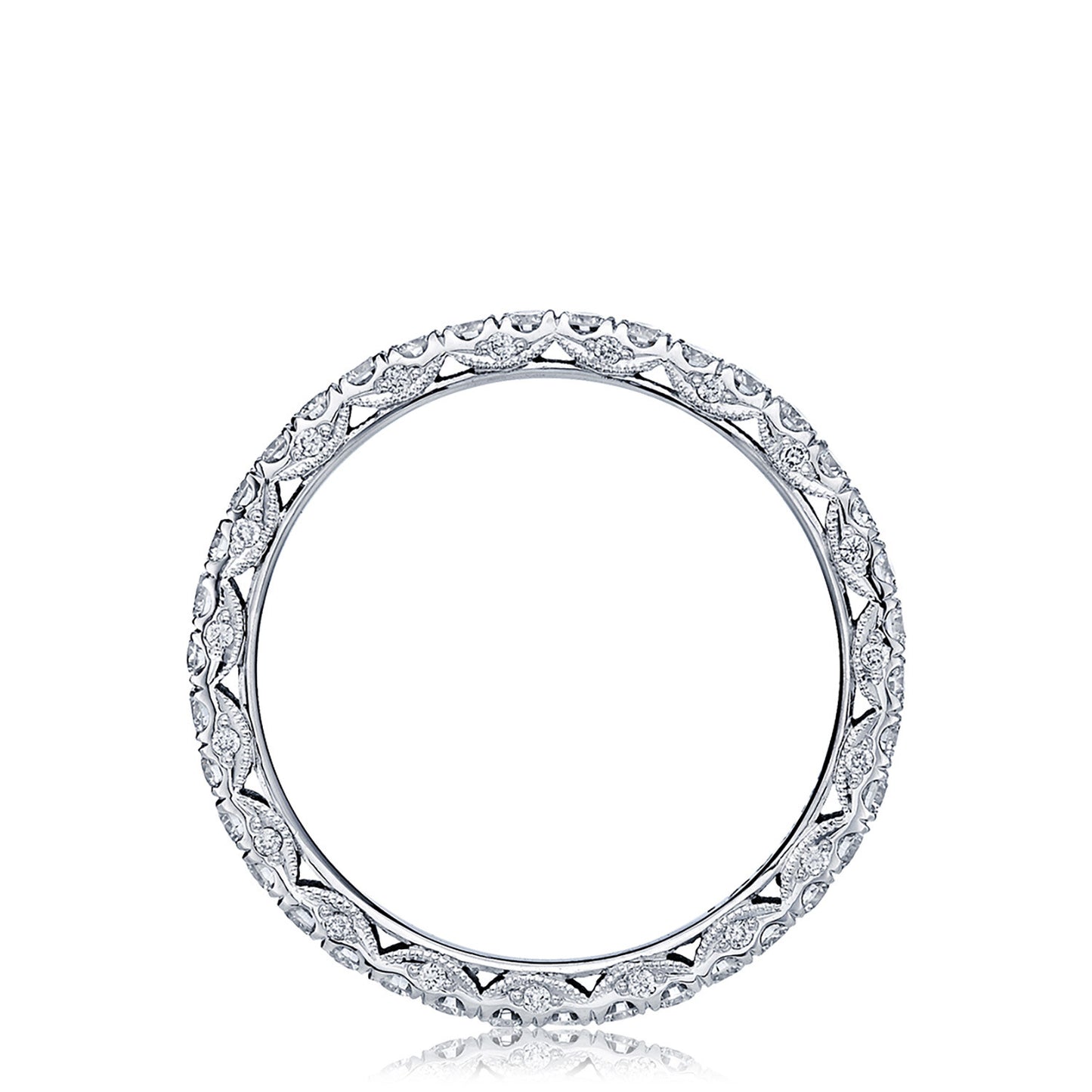 Petite Crescent Tacori Band .50ctw