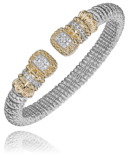 Diamond Pave Ends Bracelet .32 ctw