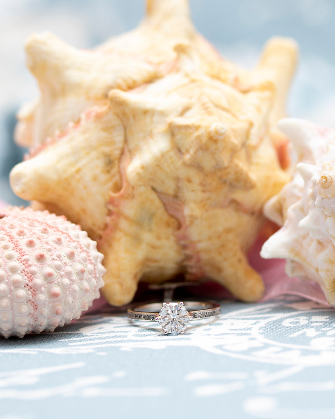 Round Engagement Ring