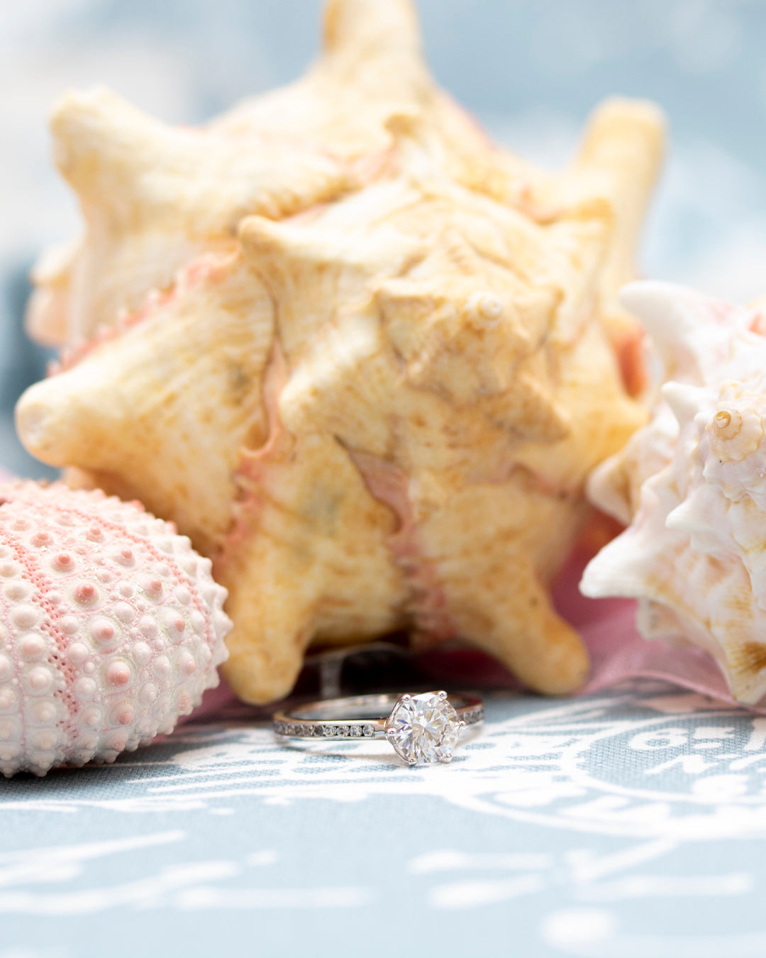 Round Engagement Ring