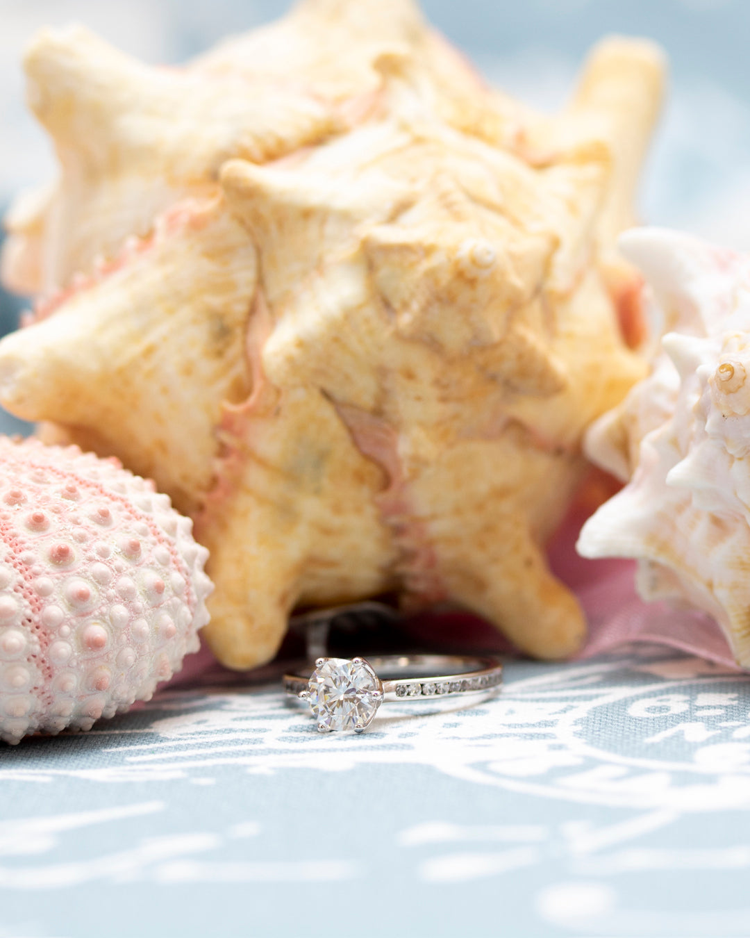 Round Engagement Ring