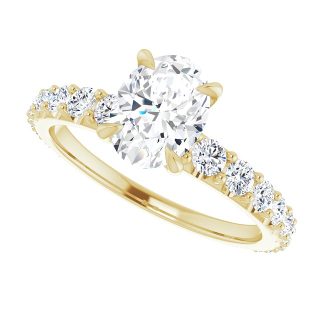 Oval Engagement Ring