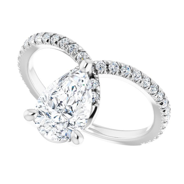 Pear Engagement Ring