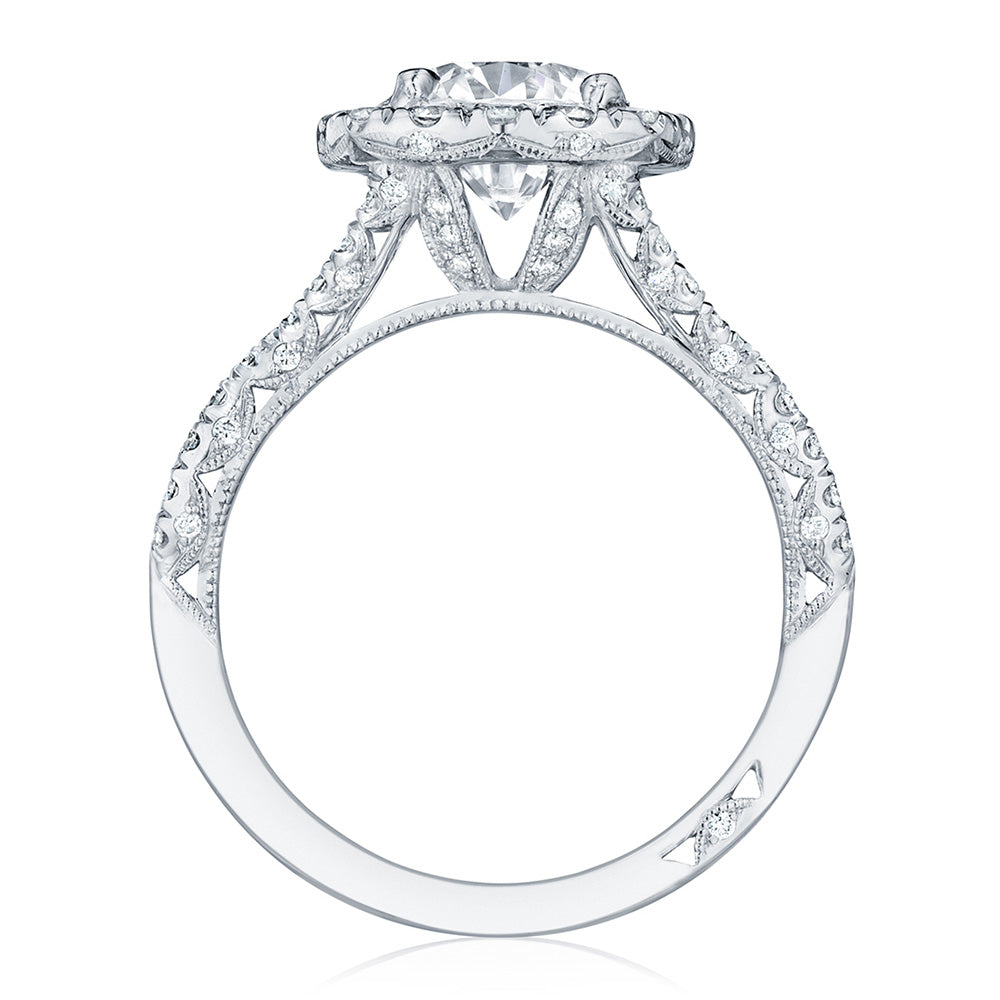 Petite Crescent Tacori Mount .77ctw