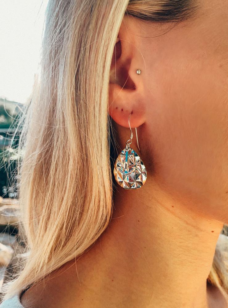 Anchor Spinner Earrings