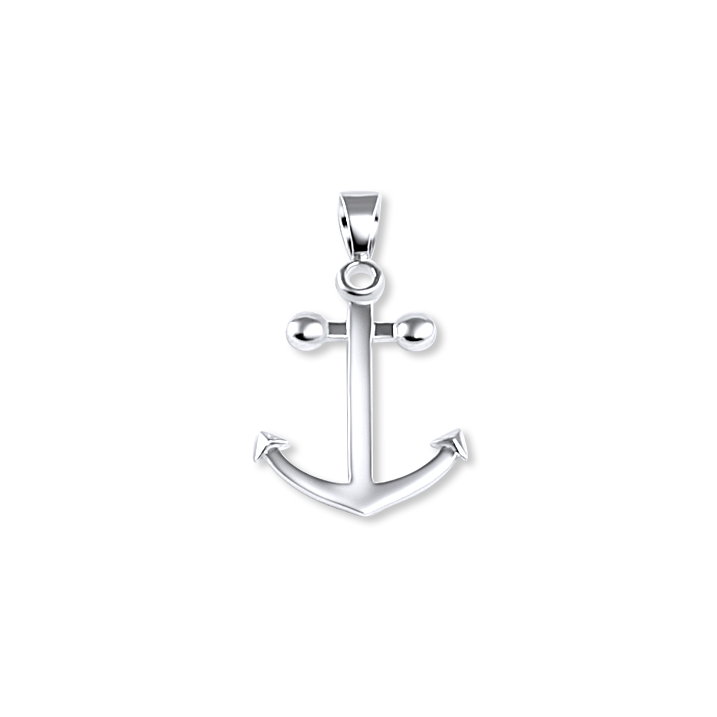Men's Anchor Pendant