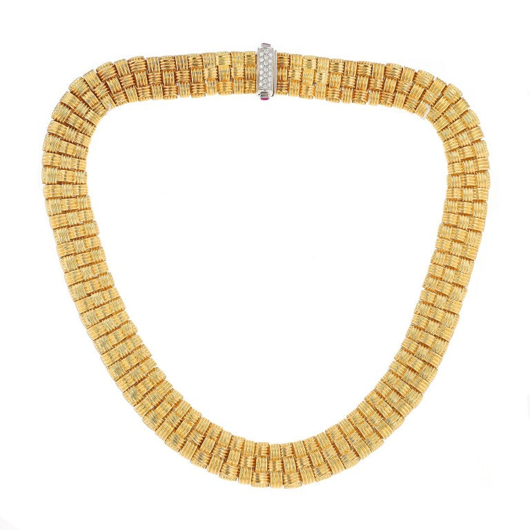 "Roberto Coin" 3-Row Apassionata Necklace