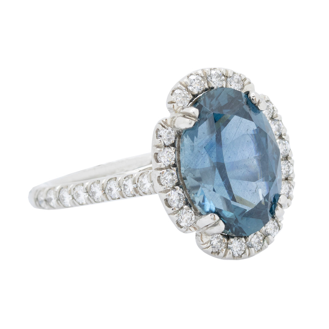 Montana Sapphire & Diamonds Ring