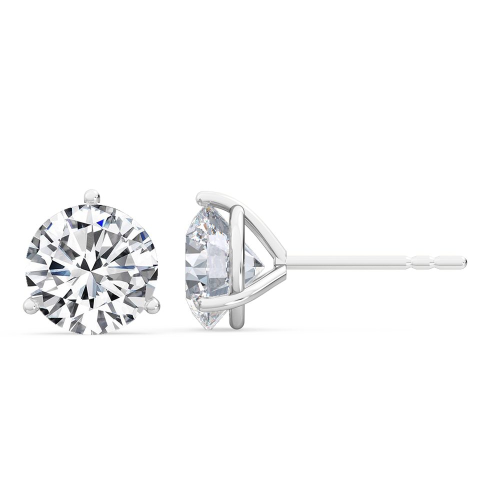LAB GROWN Diamond Stud Earrings (3ct)