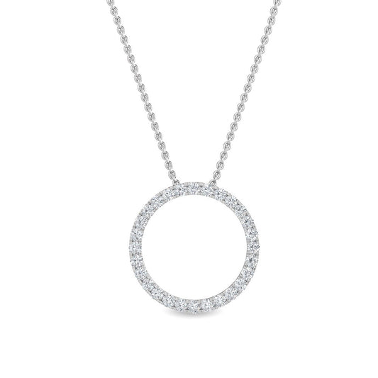 Circle Lab Diamond Necklace (0.50ctw)