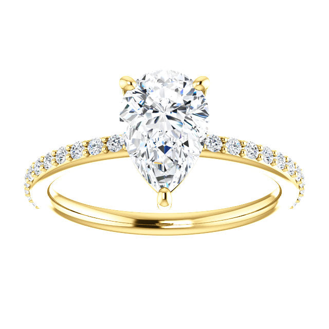 Pear Engagement Ring