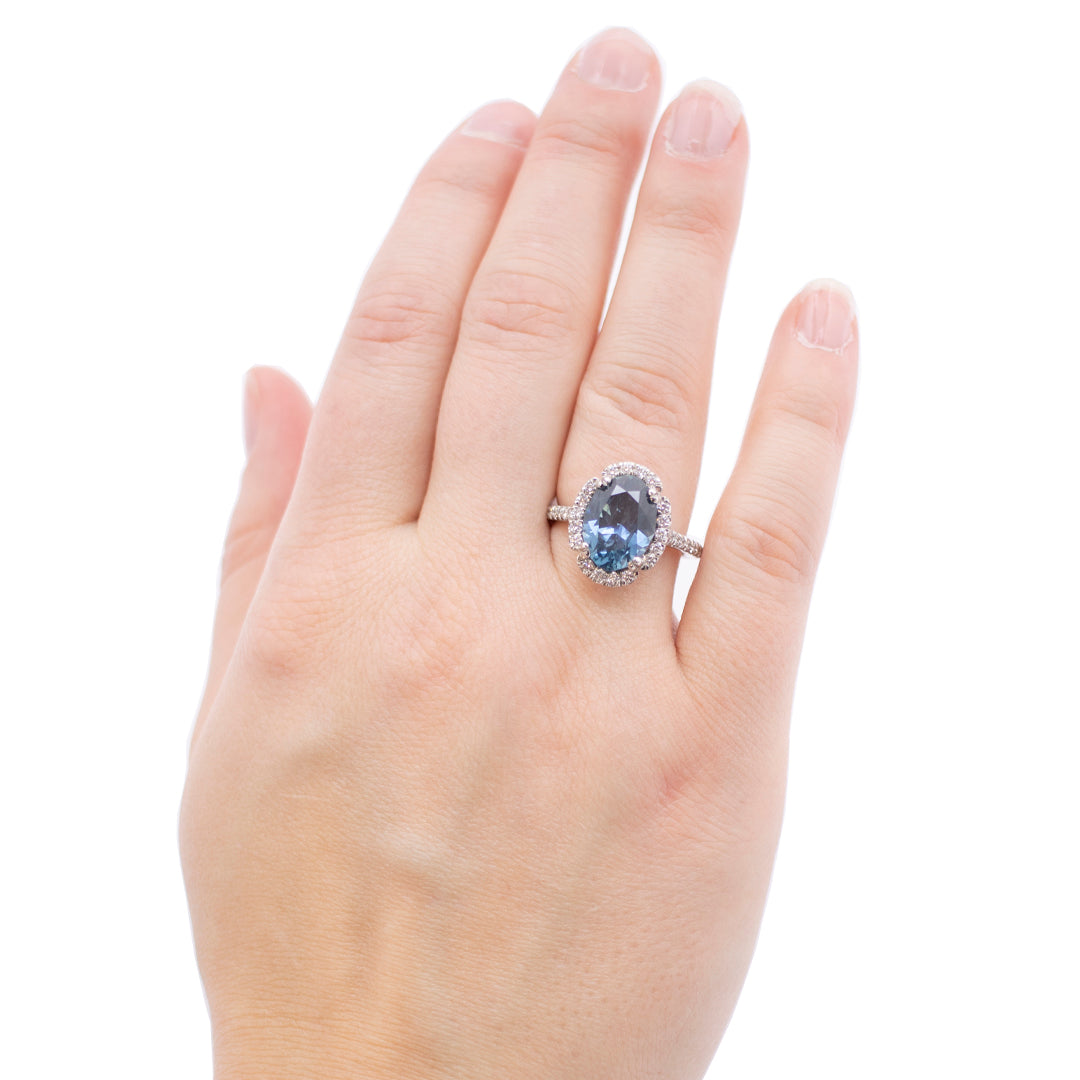 Montana Sapphire & Diamonds Ring