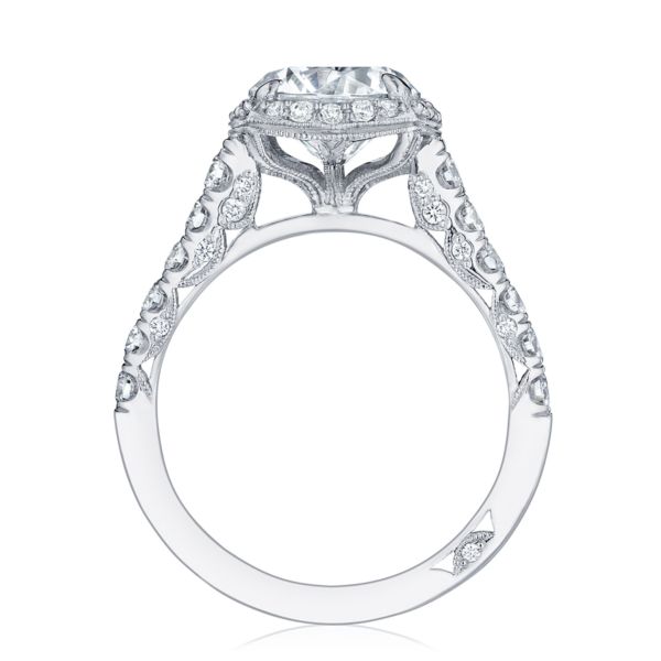 Petite Crescent Tacori Mount .53ctw