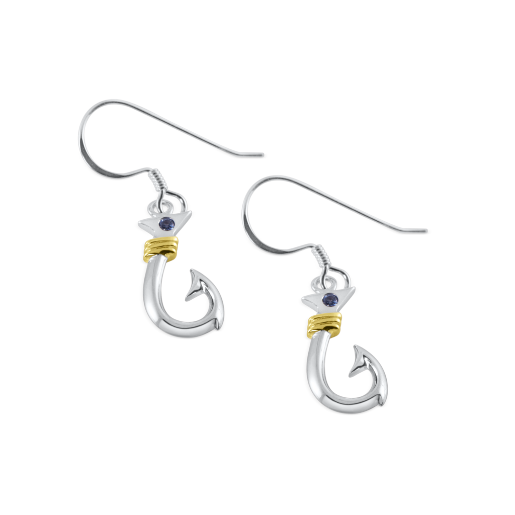 Hook Dangle Earrings (Medium Size) – Diamond Shoal Jewelers