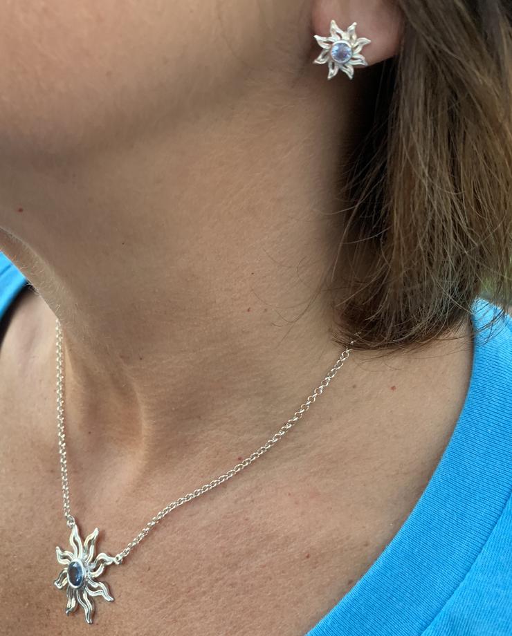 Sun Necklace (16.5" to 18.5" adjust)