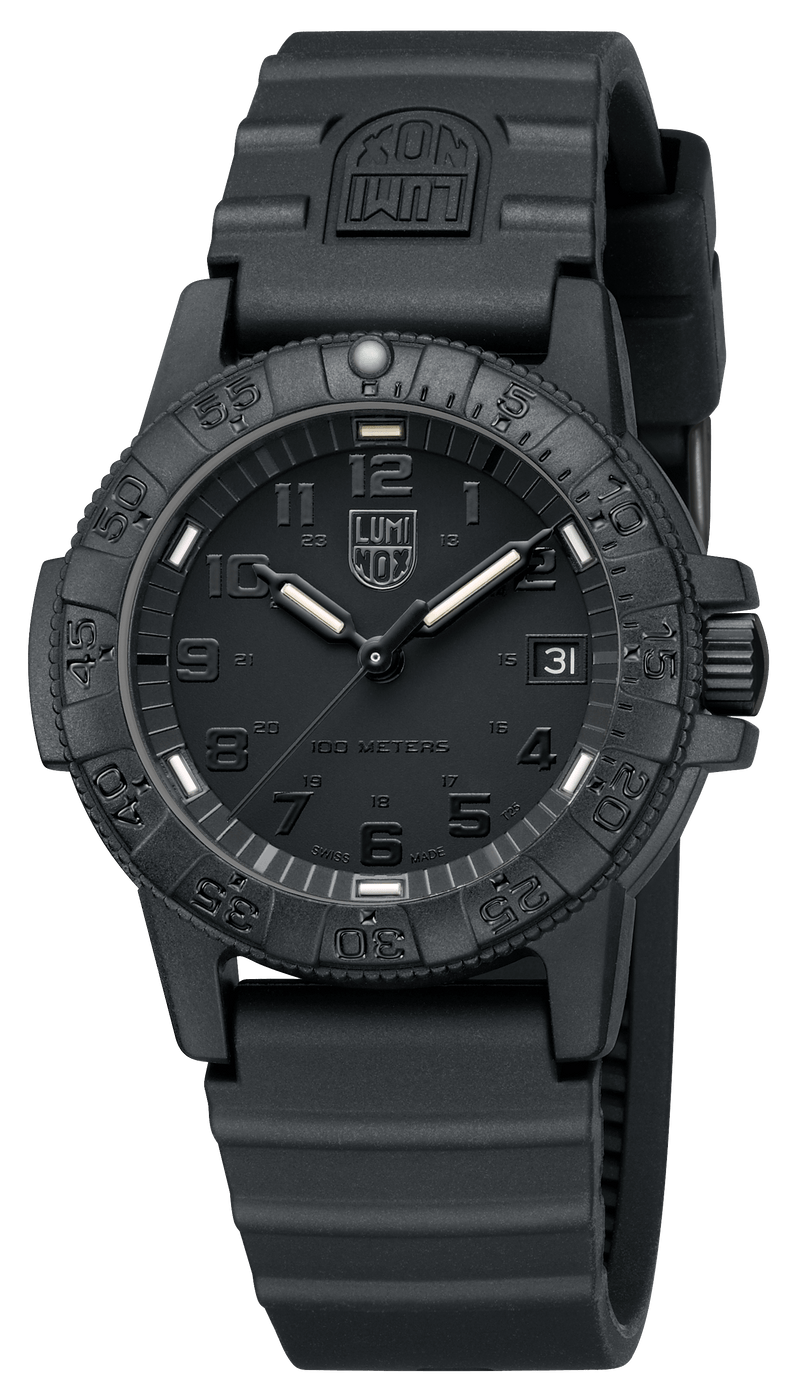 Leatherback SEA Turtle 0301.BO.L " Black Out" Sport Watch - 39mm Midsize