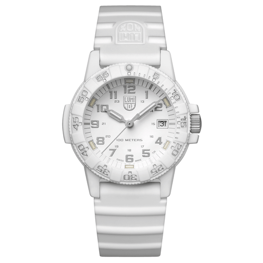 LAST CALL! Leatherback SEA Turtle 0307.WO "White Out" Sport Watch - 39mm Midsize