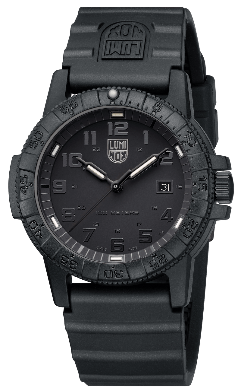 Leatherback Sea Turtle Giant 0321.BO.L "Black Out" Sport Watch - 44mm