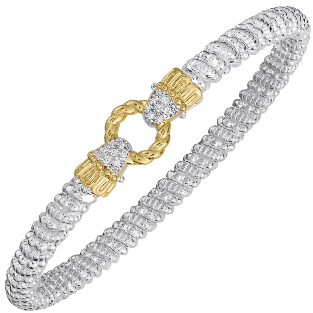 VAHAN Stackable Diamond Bangle | 24054D04 — product view