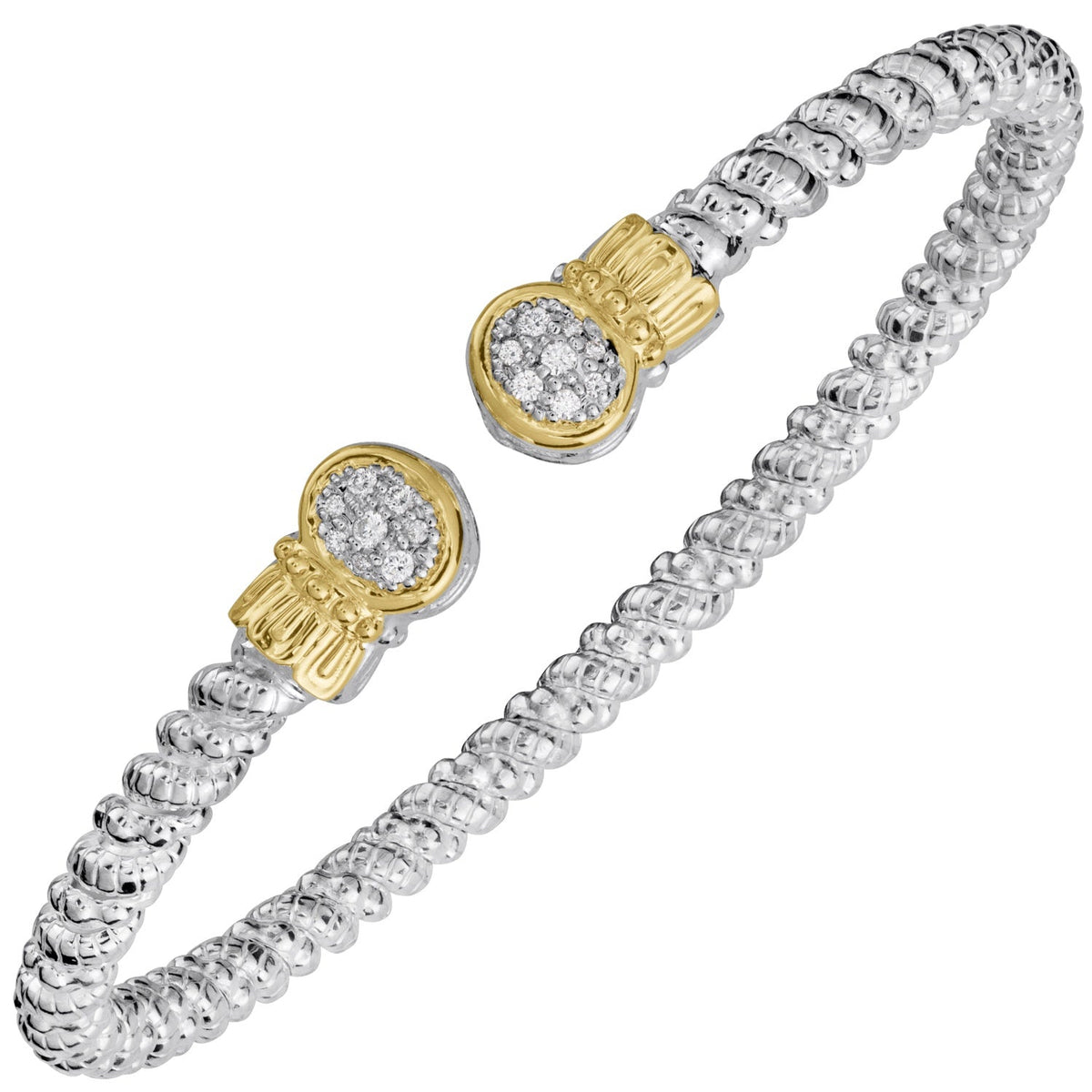 VAHAN Stackable Diamond Cuff | 24113D03 — product view