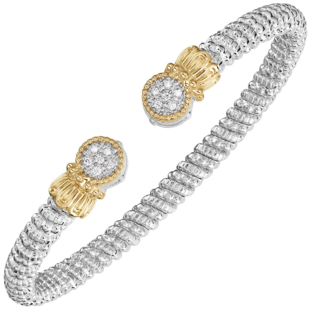 VAHAN Stackable Diamond Cuff | 23935D04 — product view