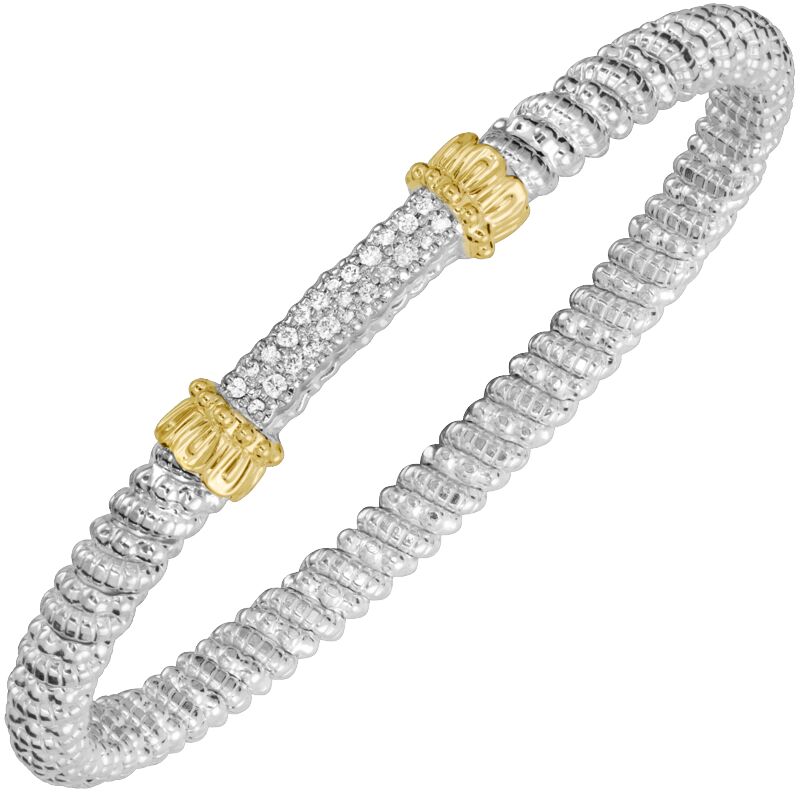 VAHAN Multi-Pavé Diamond Bangle | 23967D04 — product view
