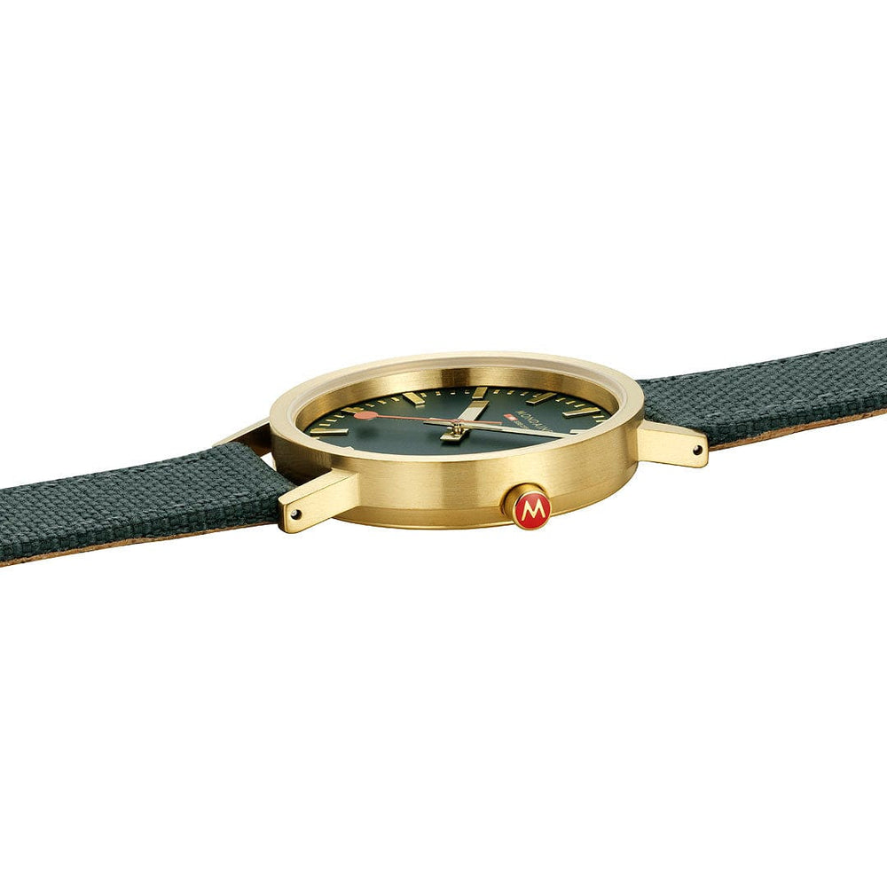 CLASSIC IP GOLD - FOREST GREEN DIAL - GREEN TEXTILE - 36 MM