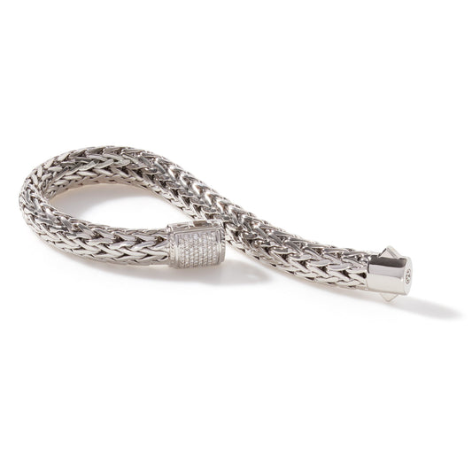 John Hardy Classic Chain Diamond Bracelet, 0.18 ct, Medium — official John Hardy product photograph