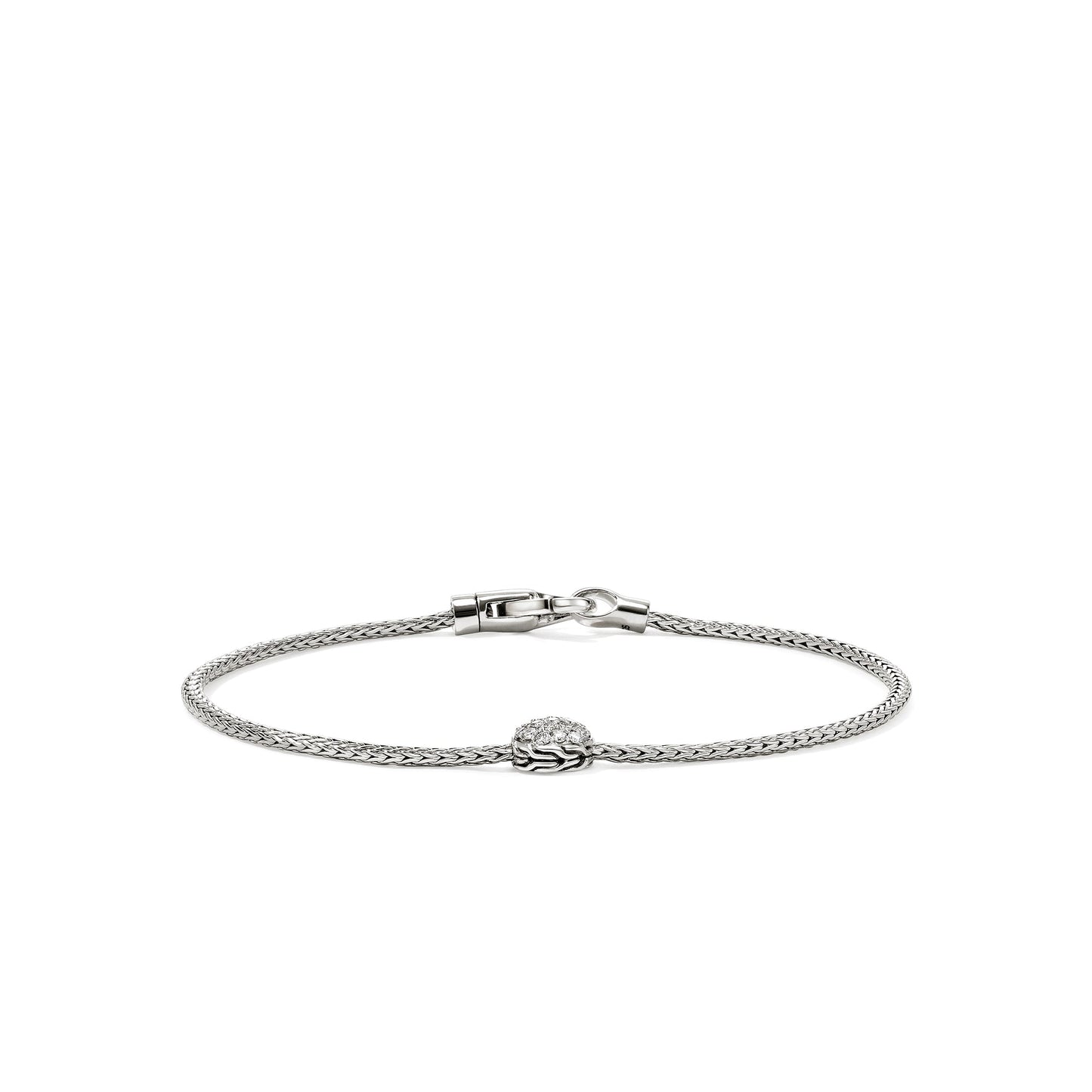 Essentials Silver 1.8 Mm Bracelet With Lobster Clasp