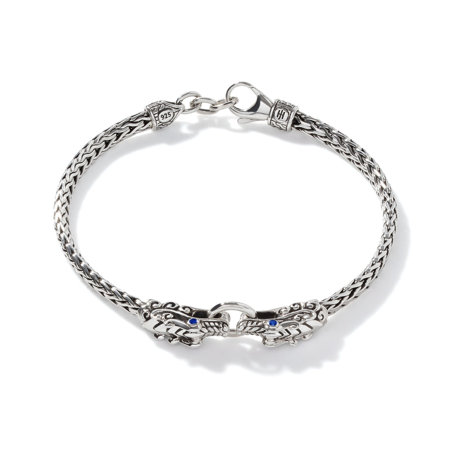 Naga Bracelet, Sterling Silver, 3.5MM