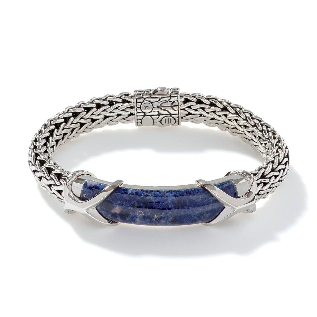 John Hardy Men’s Classic Chain Lapis Bracelet, 9 inches — official John Hardy product photograph