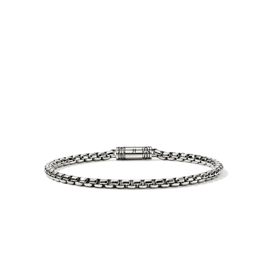 John Hardy Box Chain Bracelet, 3.7 mm, Large — official John Hardy product photograph