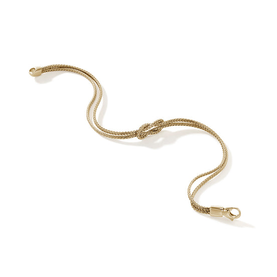 Love Knot Bracelet, Gold, 3.6MM