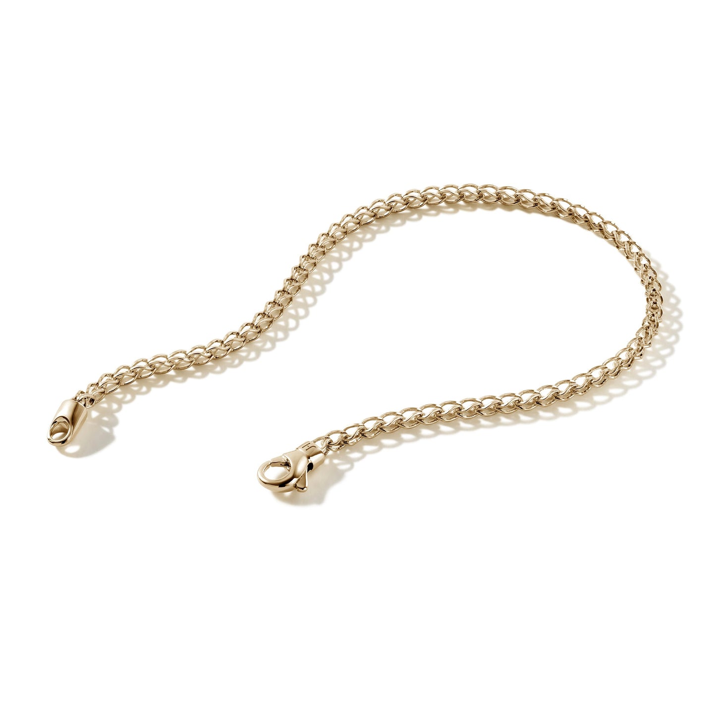 John Hardy Surf 14K Yellow Gold 2.3MM Chain Bracelet