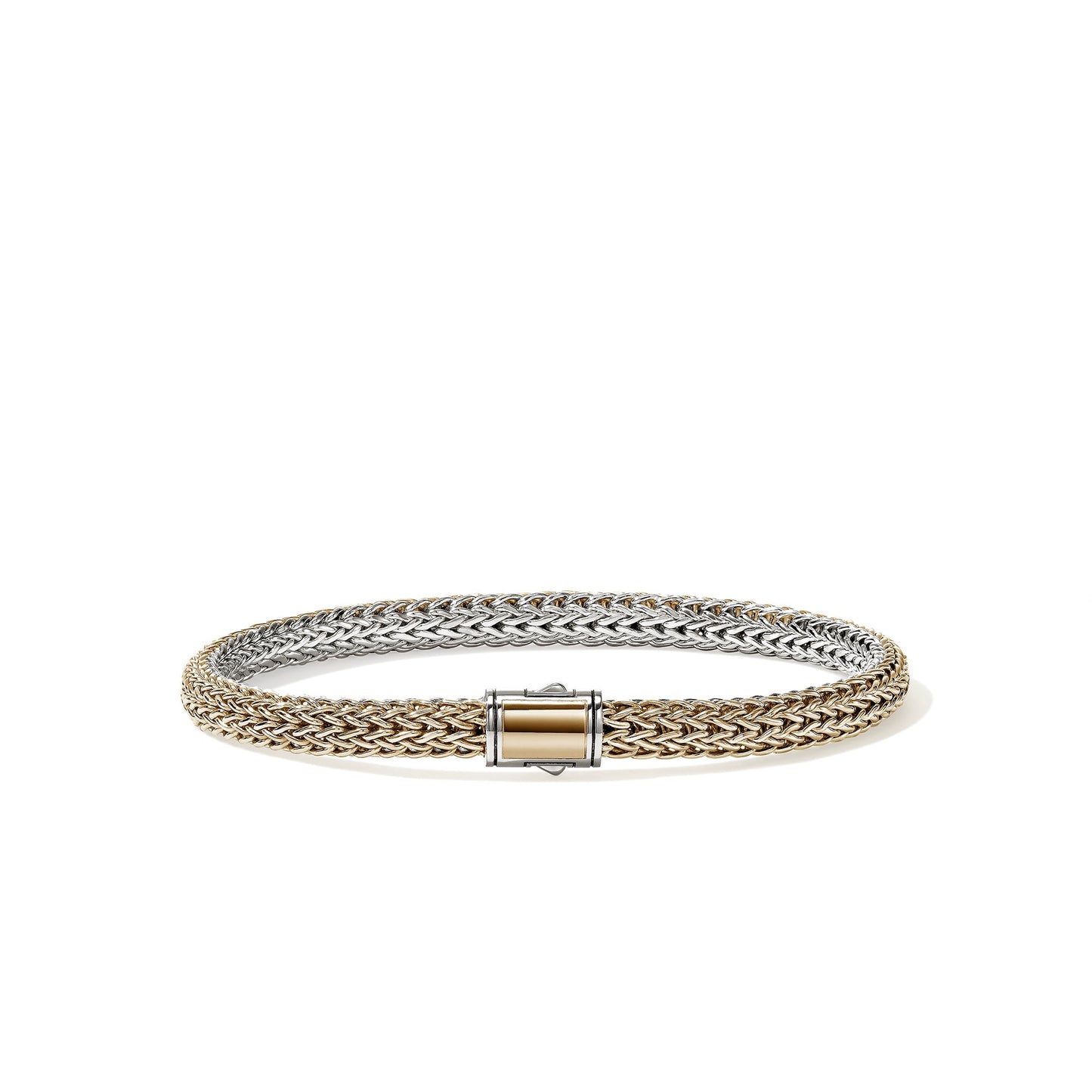 Icon Bracelet, Reversible, Gold, Sterling Silver, 5MM official John Hardy product image 1