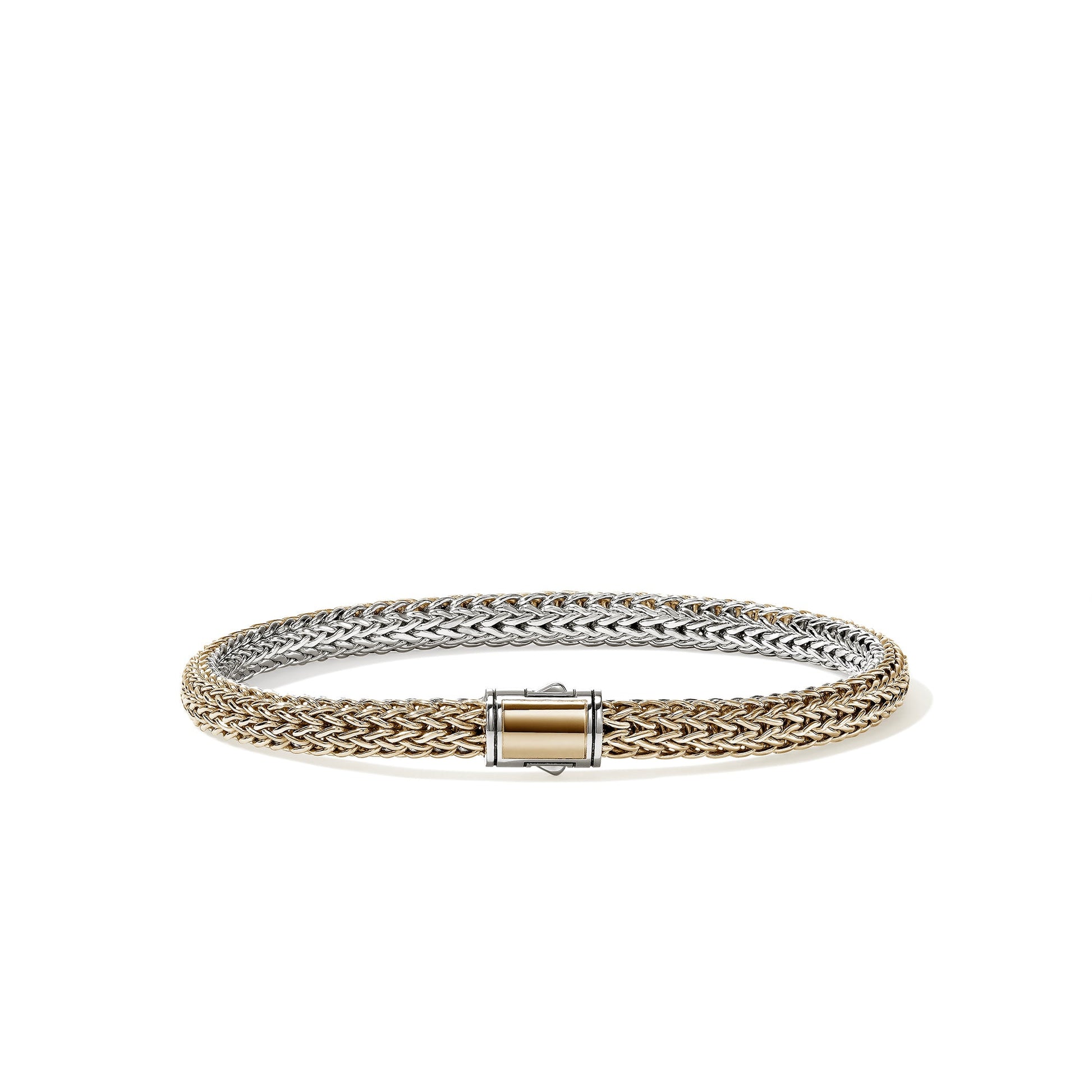 Icon Bracelet, Reversible, Gold, Sterling Silver, 5MM official John Hardy product image 1