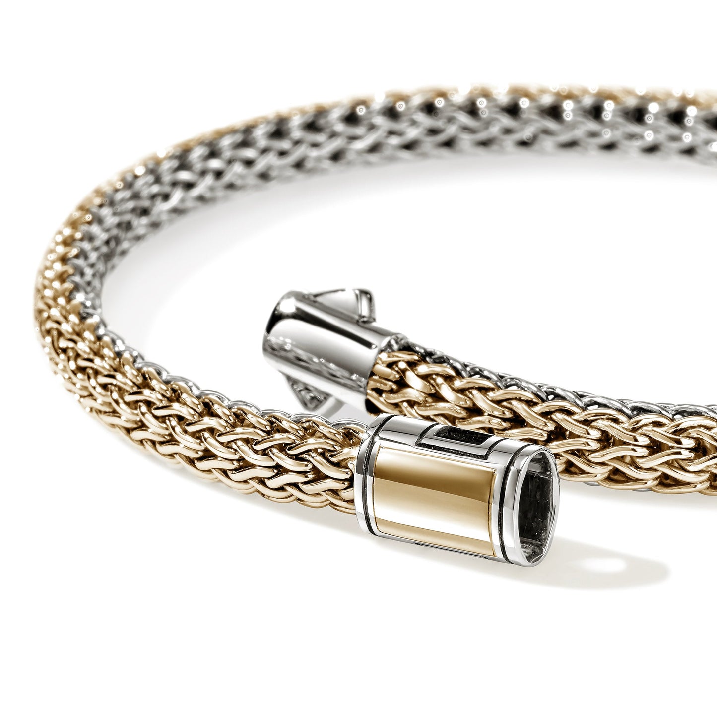 Icon Bracelet, Reversible, Gold, Sterling Silver, 5MM official John Hardy product image 2