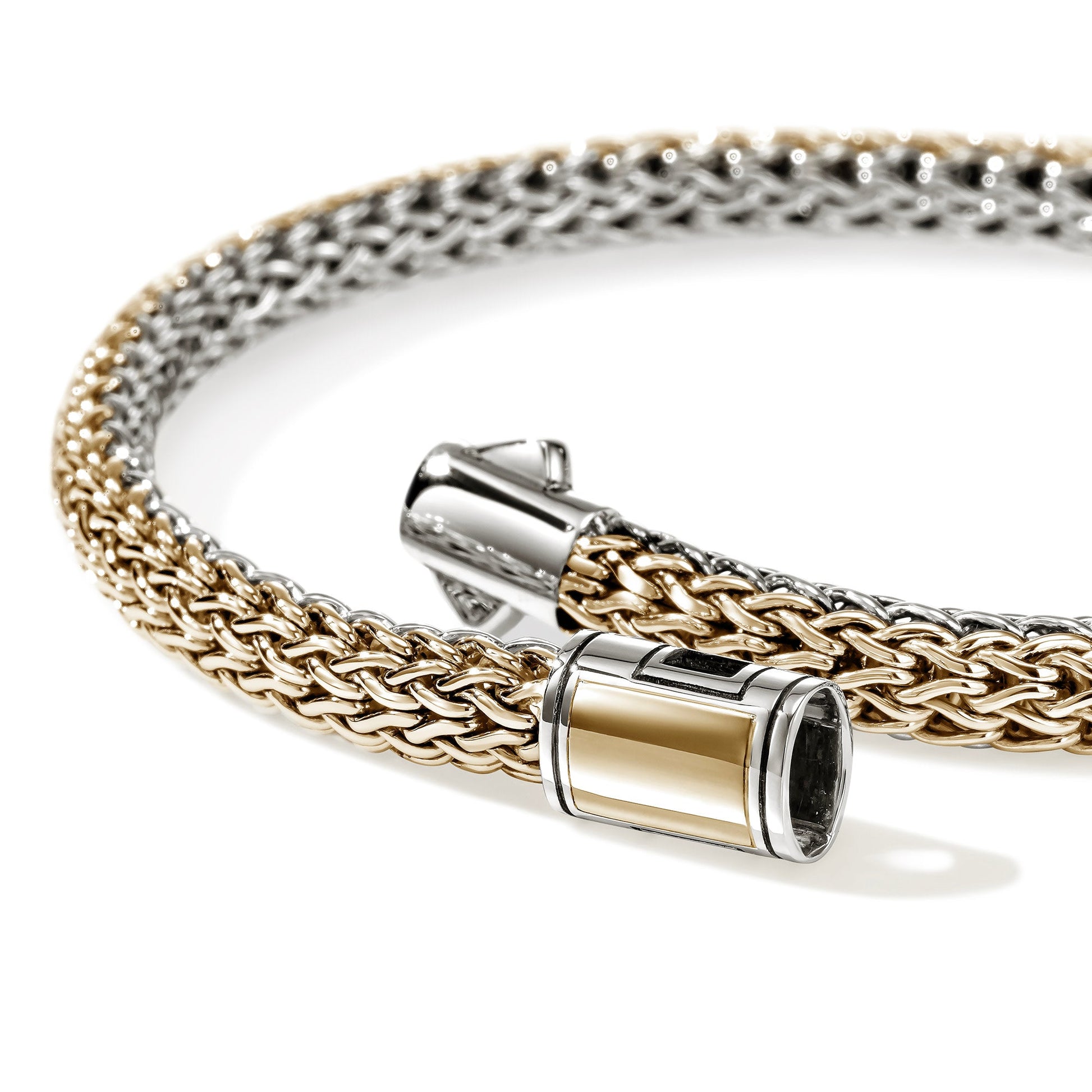Icon Bracelet, Reversible, Gold, Sterling Silver, 5MM official John Hardy product image 2
