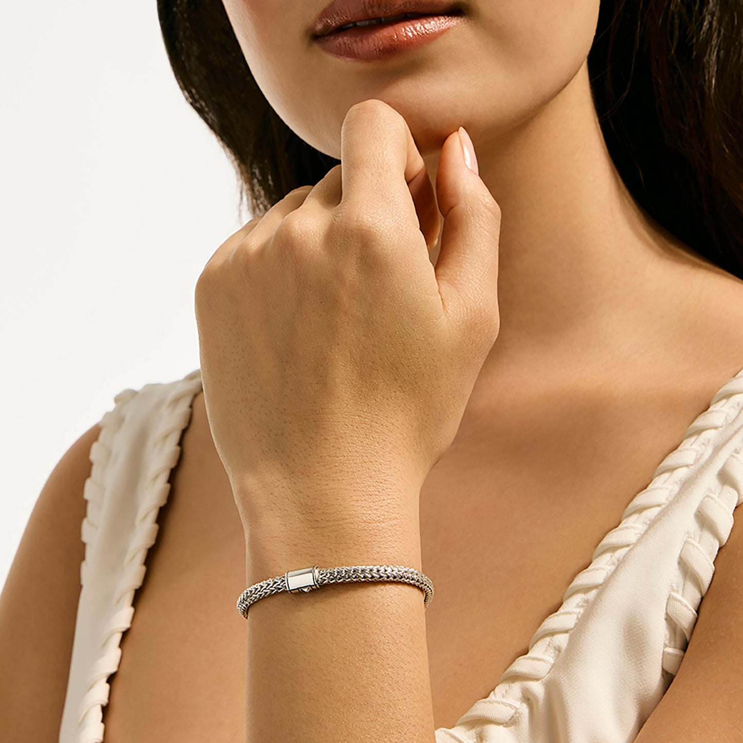 John Hardy Icon 14K Yellow Gold And Silver 5MM Extra