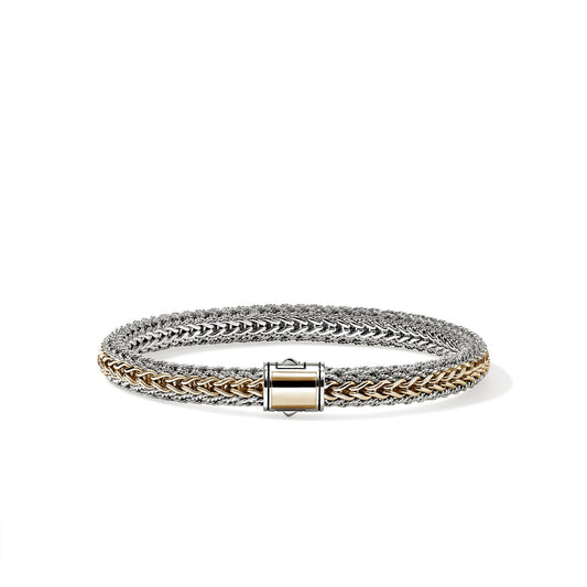 John Hardy Icon 14K Yellow Gold And Silver 6.5MM