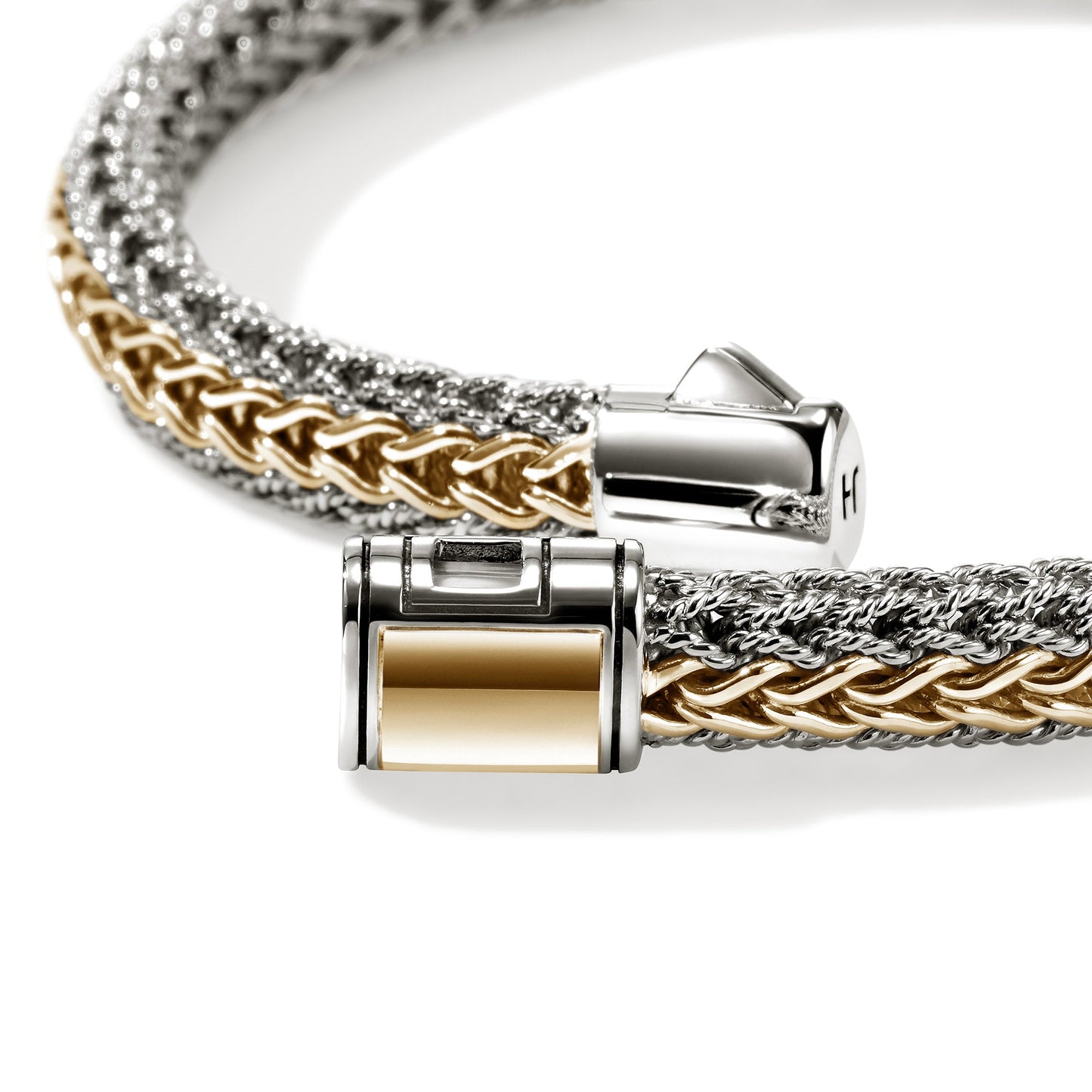 John Hardy Icon 14K Yellow Gold And Silver 6.5MM