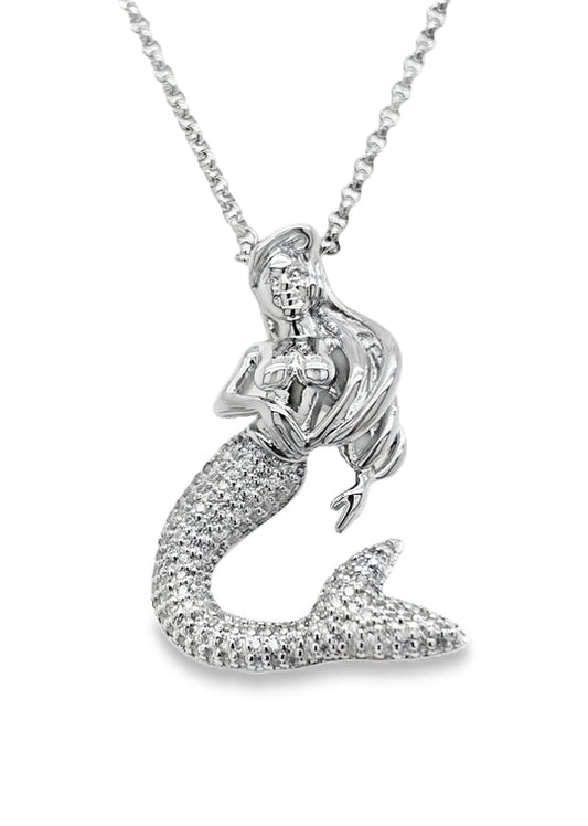 Mermaid Necklace (Large) (16" to 18" adjust)