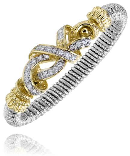 VAHAN Diamond Swirl Bracelet | 22881D08 — product view