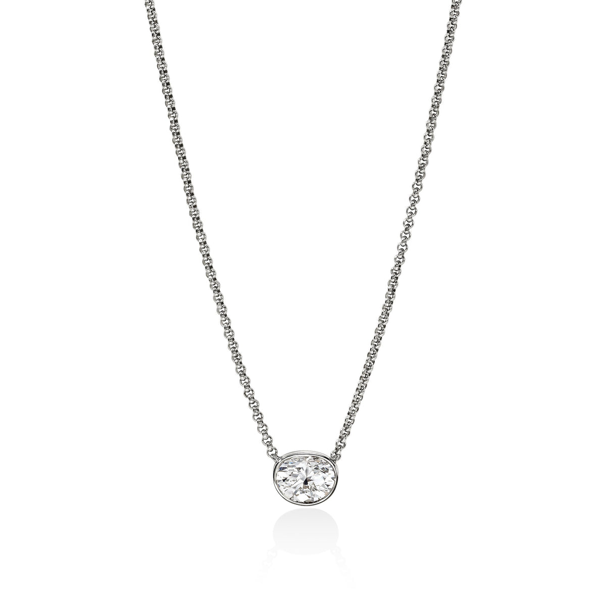 John Hardy Lovestruck 1.25 ct Lab-Grown Diamond Necklace — official John Hardy product photograph