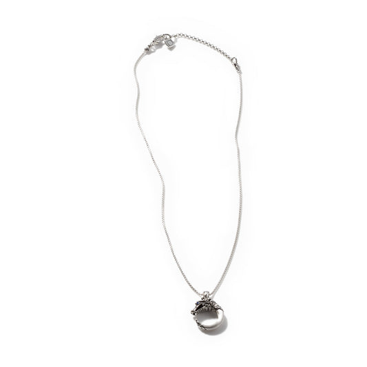John Hardy Naga Dragon Pendant Necklace with Blue Sapphire Eyes — official John Hardy product photograph