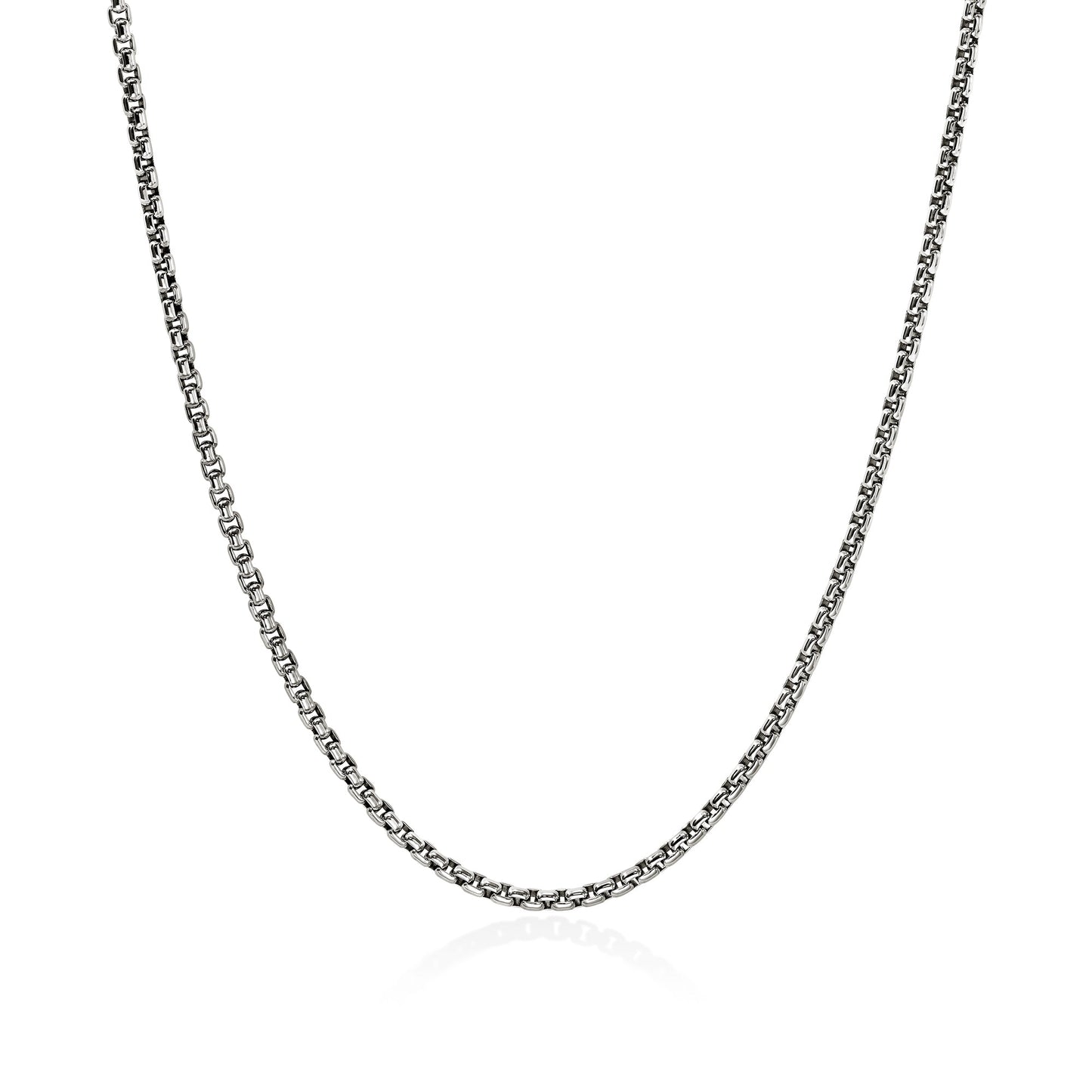 John Hardy Silver 2.7MM Box Chain, 22 Inch