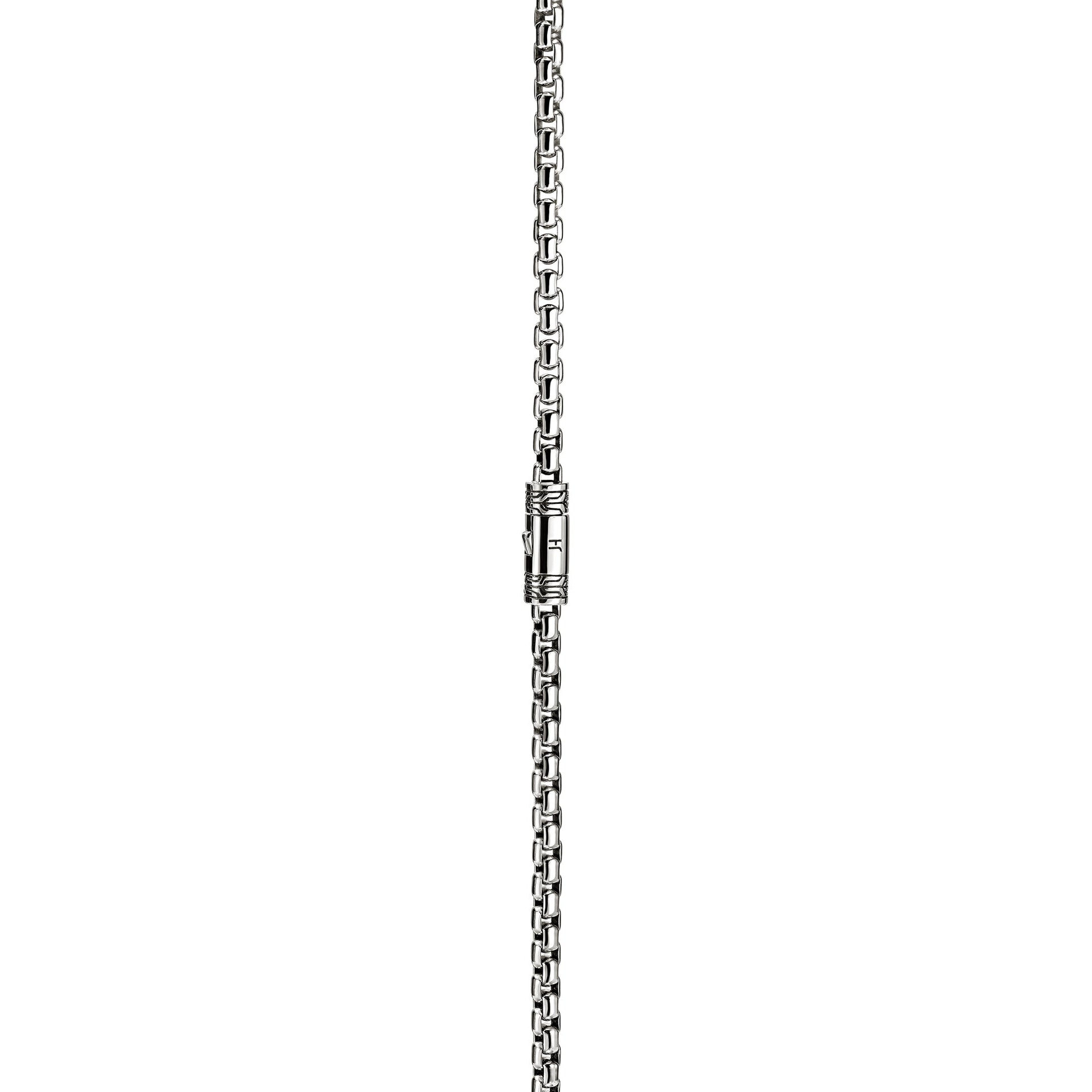 Box Chain Necklace, Sterling Silver, 3.7MM official John Hardy product image 2